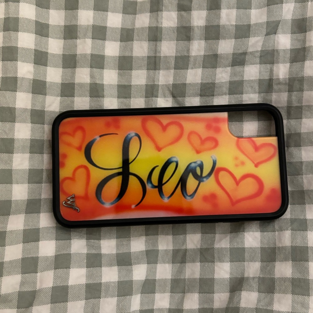 iPhone X LEO Wildflower Case